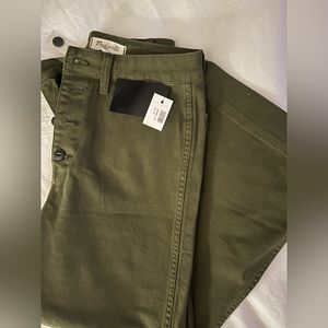 NWT Madewell Emmett Wide Leg Crop Pants